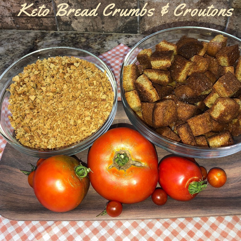 Keto Bread Crumbs & Croutons