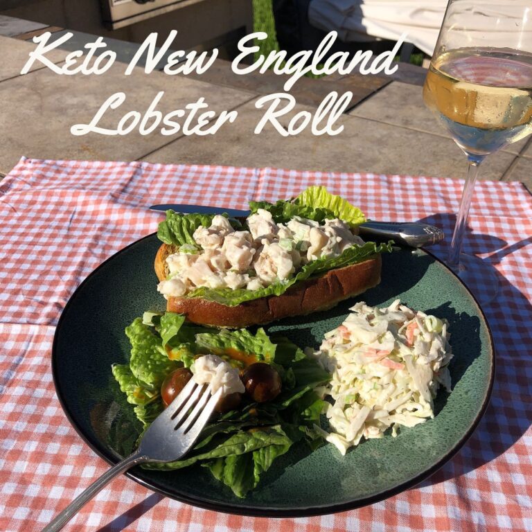 Keto New England Lobster Roll