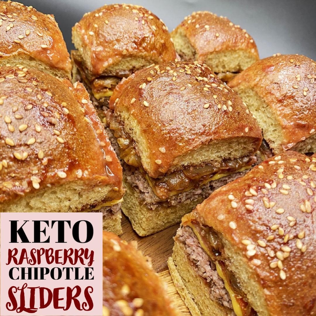 Raspberry Chipotle Sliders