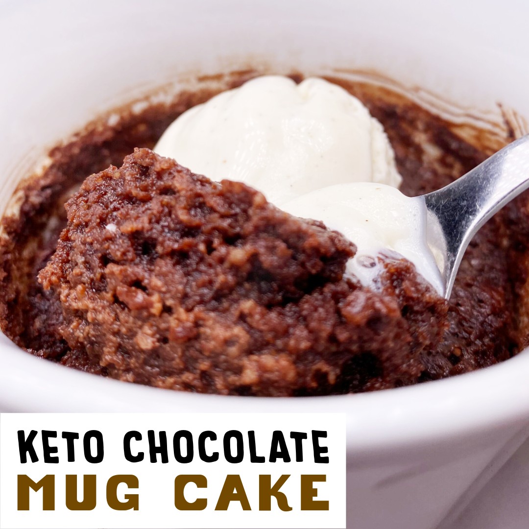 Keto Chocolate Mug Cake