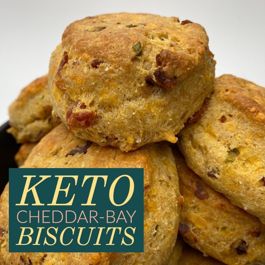Keto Cheddar Biscuits