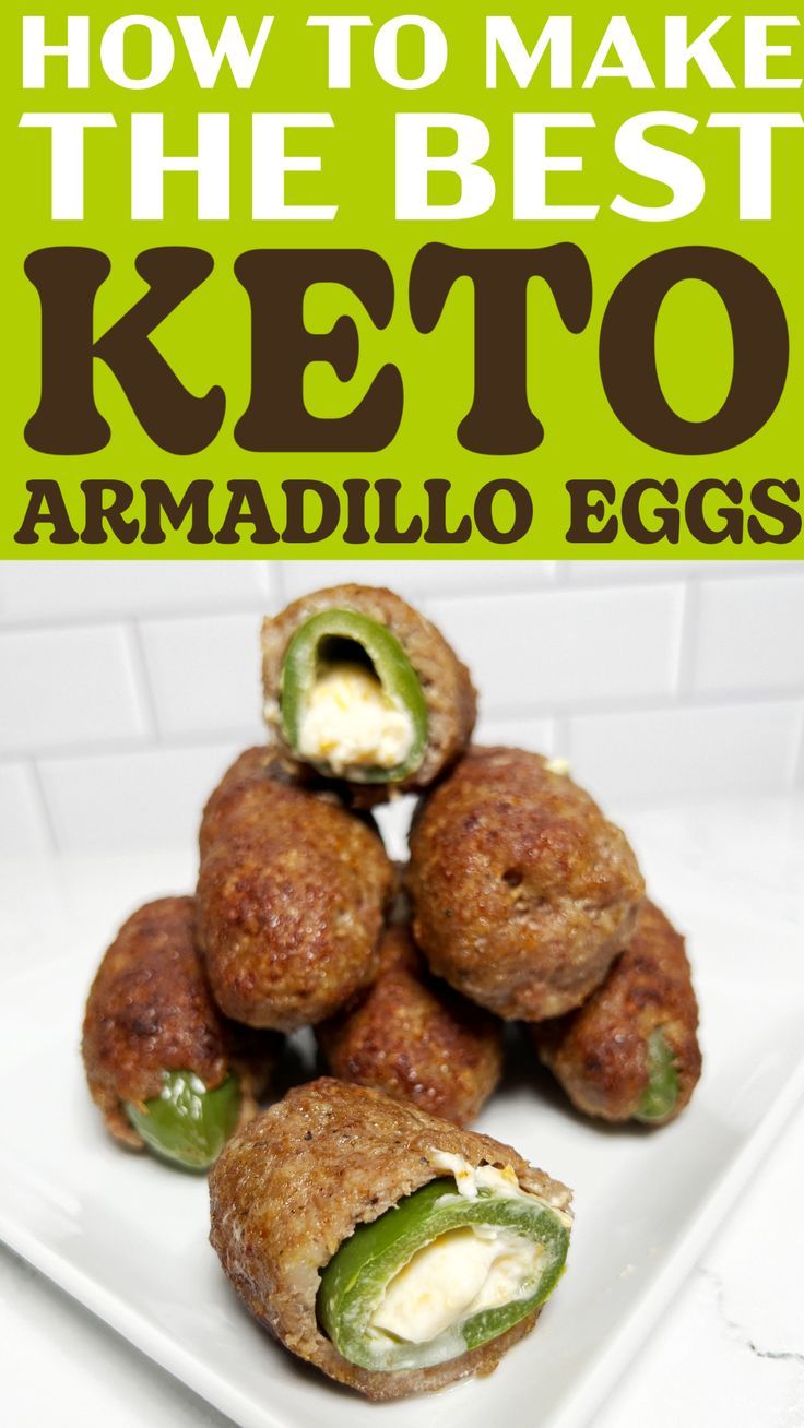 Keto Armadillo Eggs