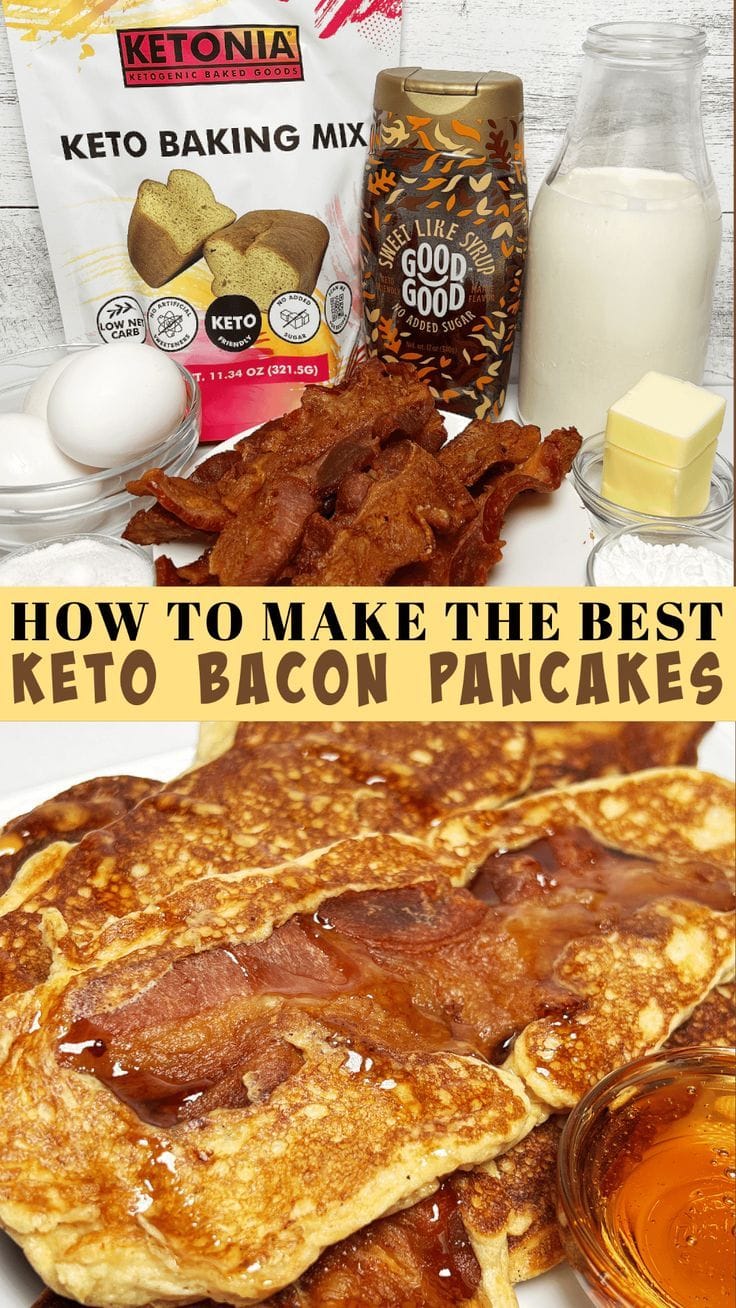 Keto Bacon Pancakes