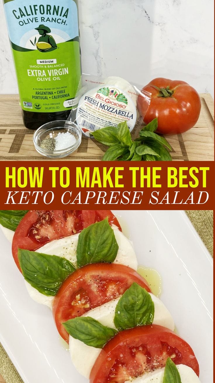Keto Caprese Salad