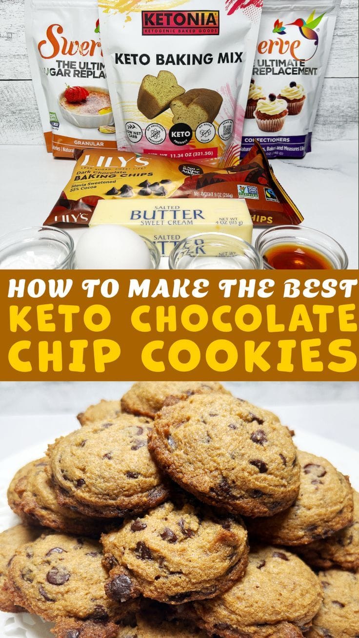 Keto Chocolate Chip Cookies