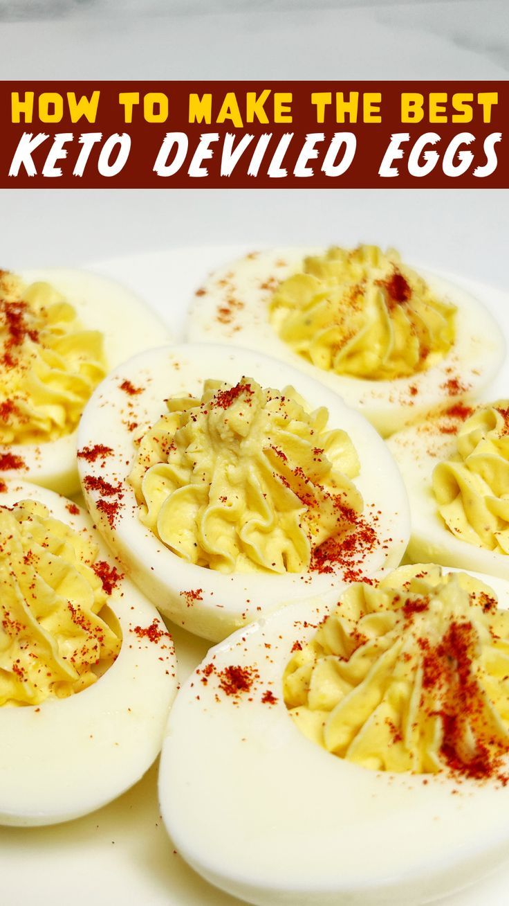 Keto Deviled Eggs