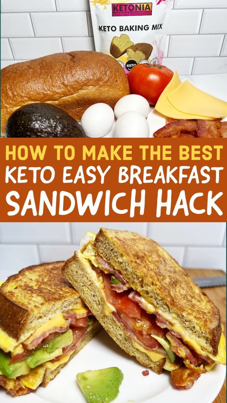 Keto Easy Breakfast Sandwich Hack