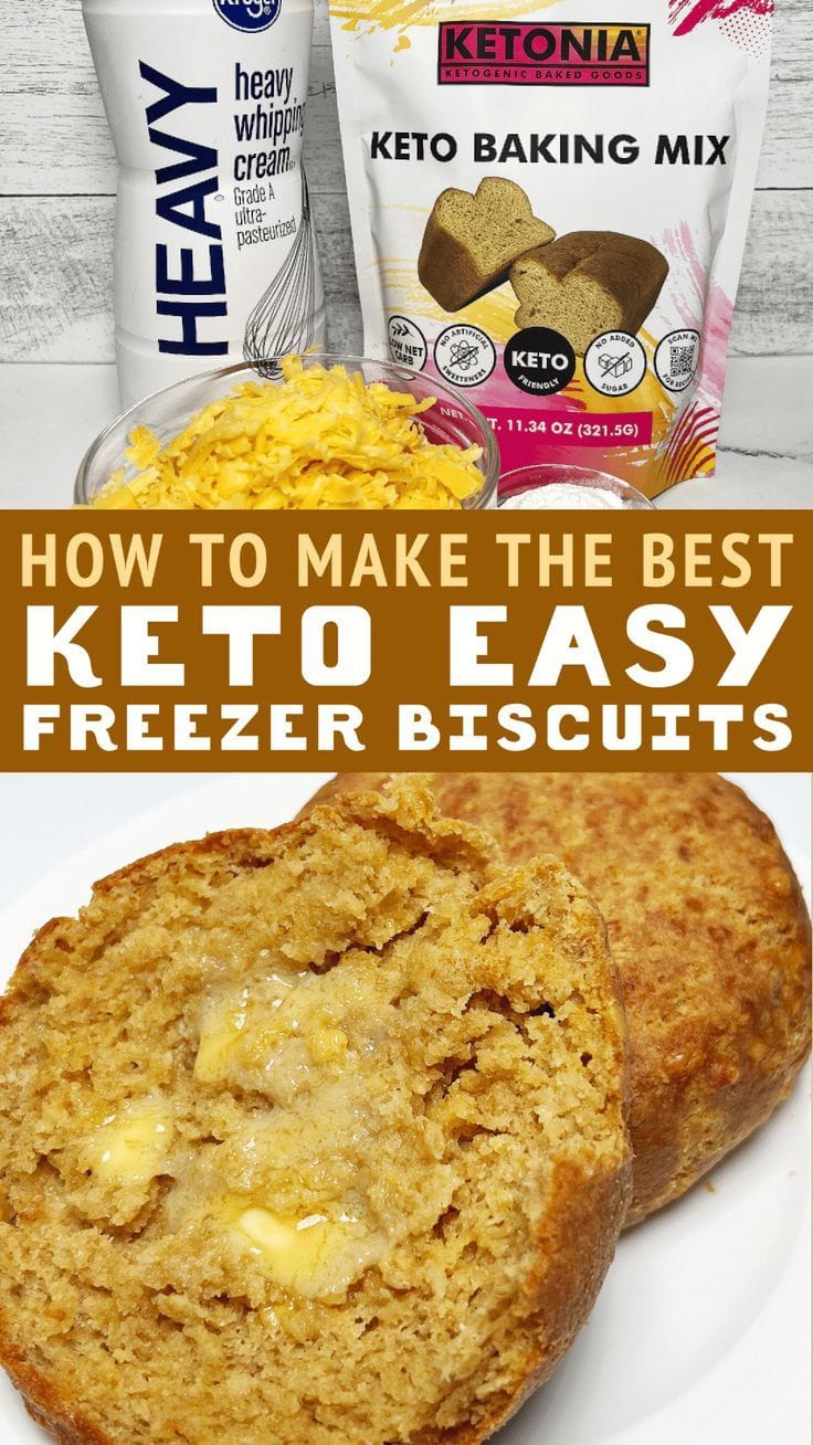 Keto Easy Freezer Biscuits
