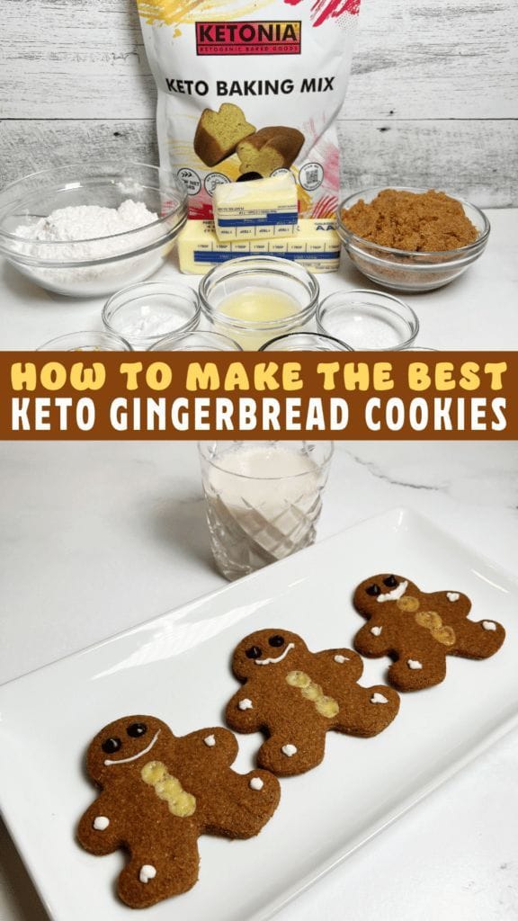 Keto Gingerbread Cookies