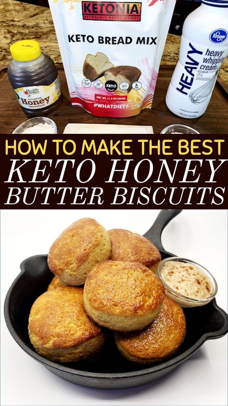 Keto Honey Butter Biscuits