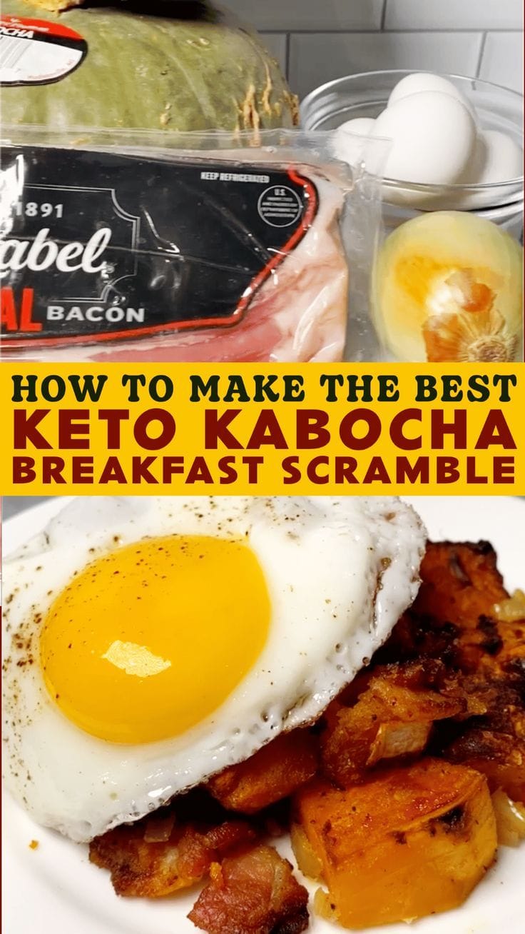 Keto Kabocha Breakfast Scramble