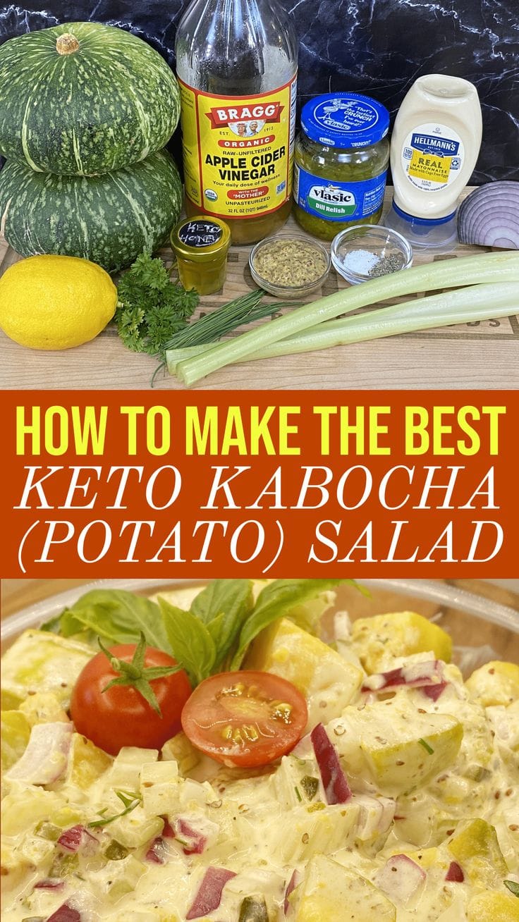 Keto Kabocha (Potato) Salad