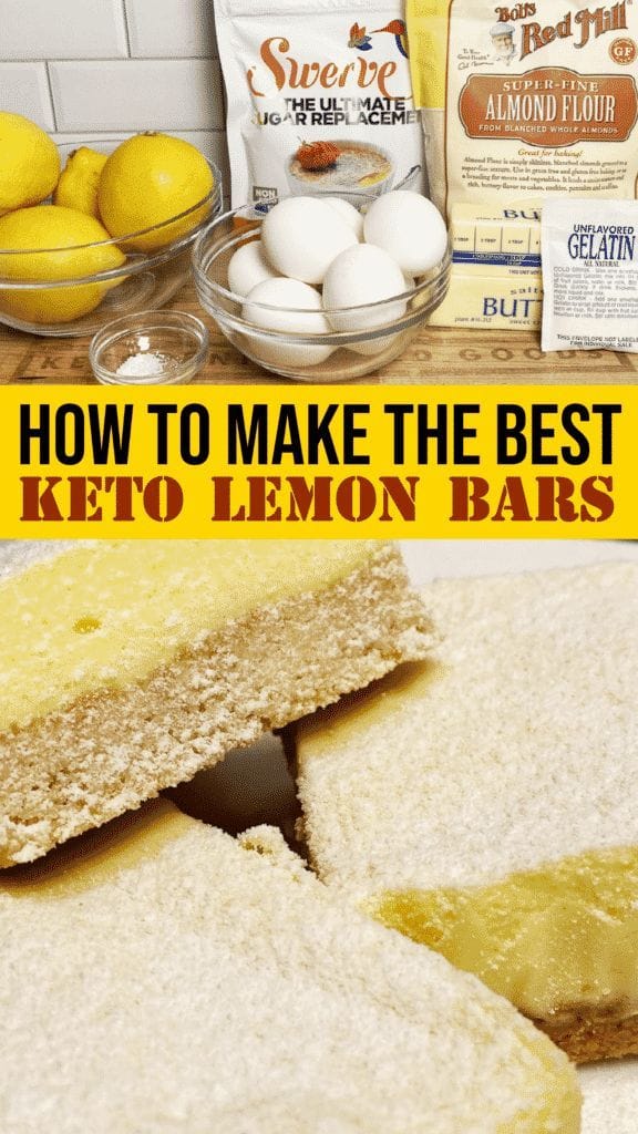 Keto Lemon Bars