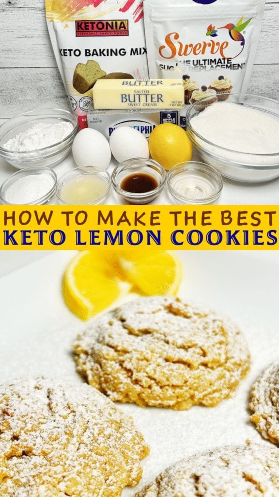 Keto Lemon Cookies