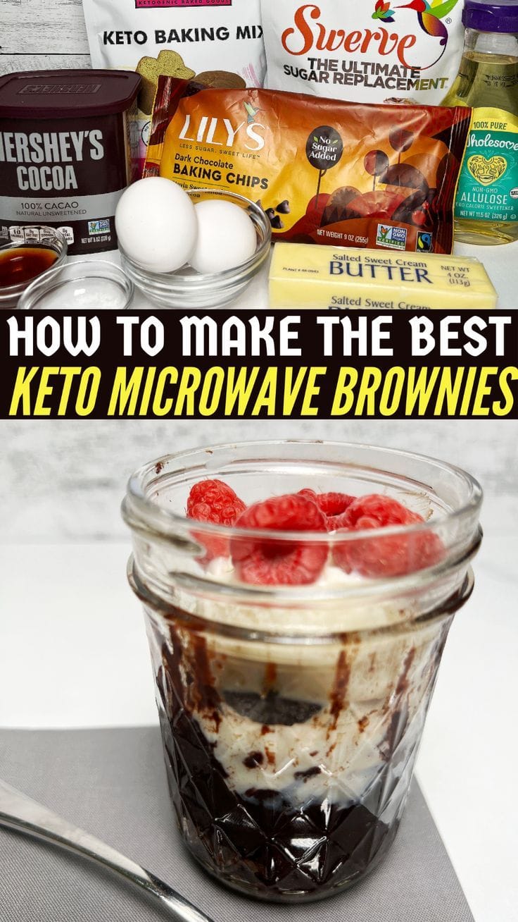 Keto Microwave Brownies