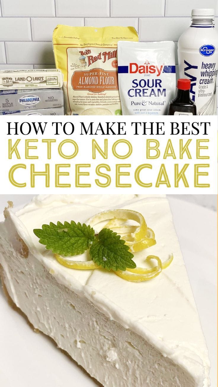 Keto No-Bake Cheesecake