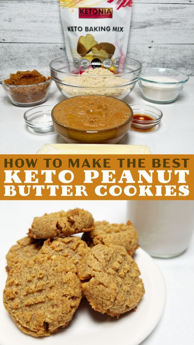 Keto Peanut Butter Cookies