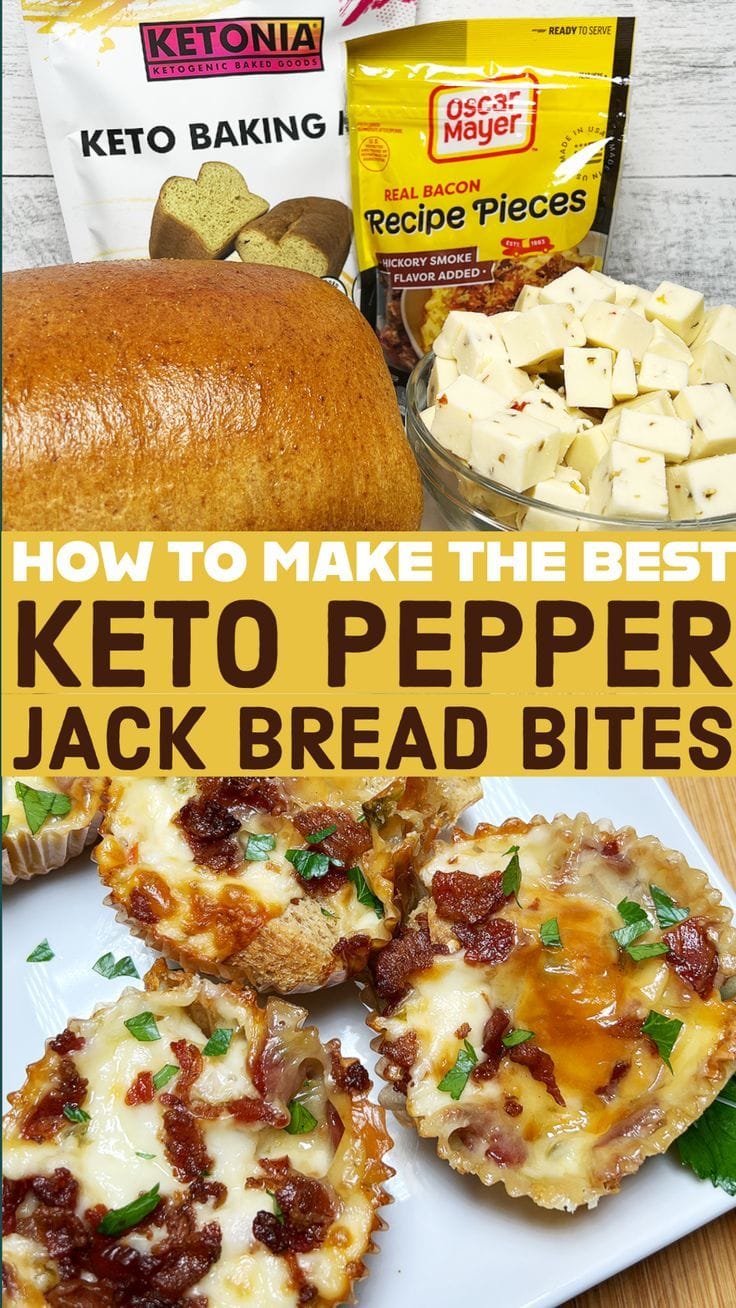Keto Pepper Jack Bread Bites