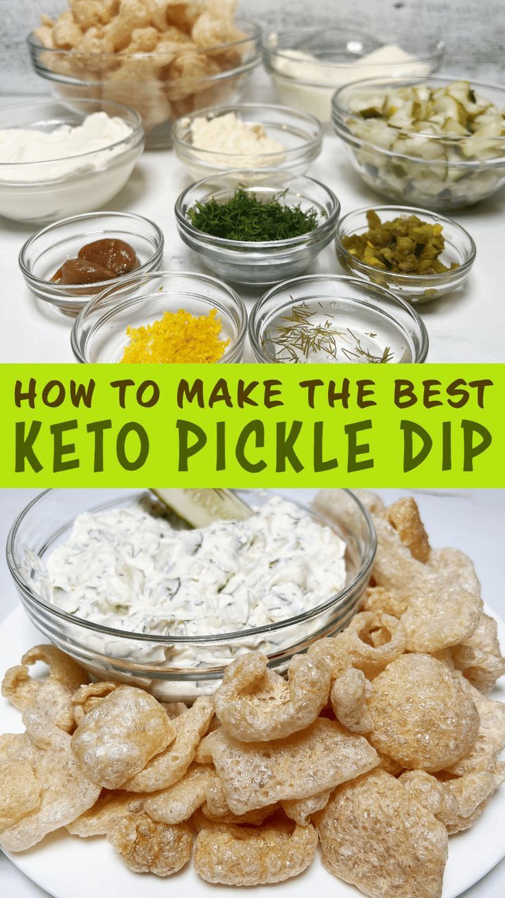 Keto Pickle Dip