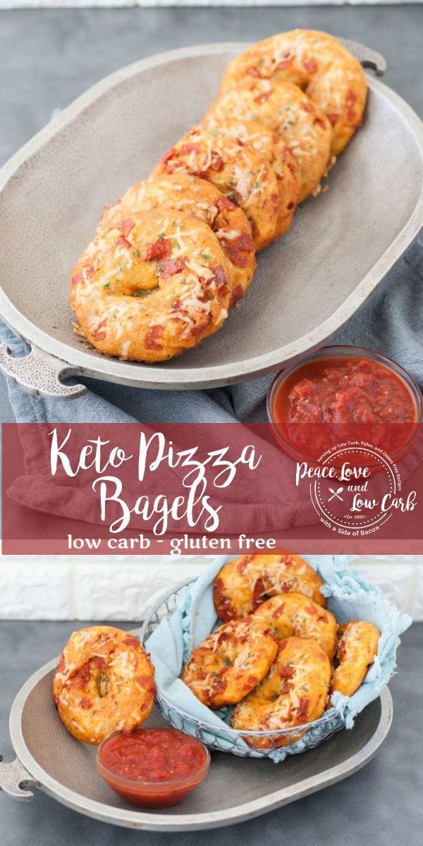 Keto Pizza Bagel