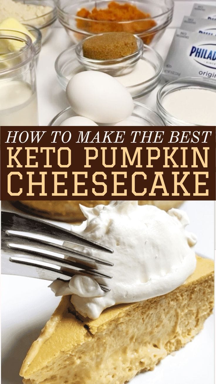 Keto Pumpkin Cheesecake