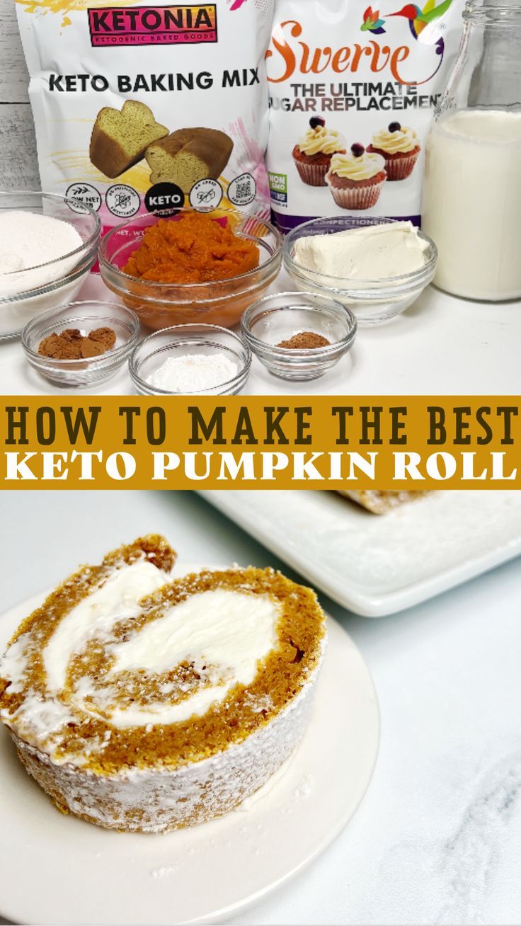 Keto Pumpkin Roll
