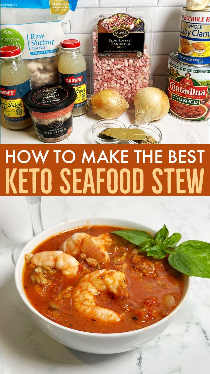 Keto Seafood Stew