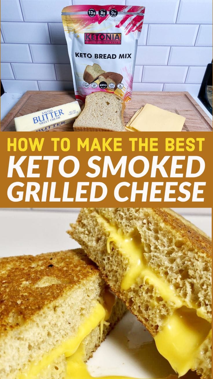 Keto Smoked Grilled Cheese