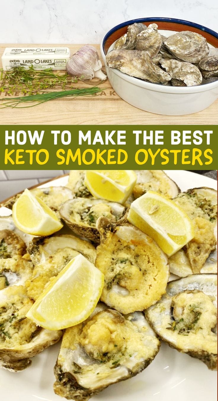 Keto Smoked Oysters
