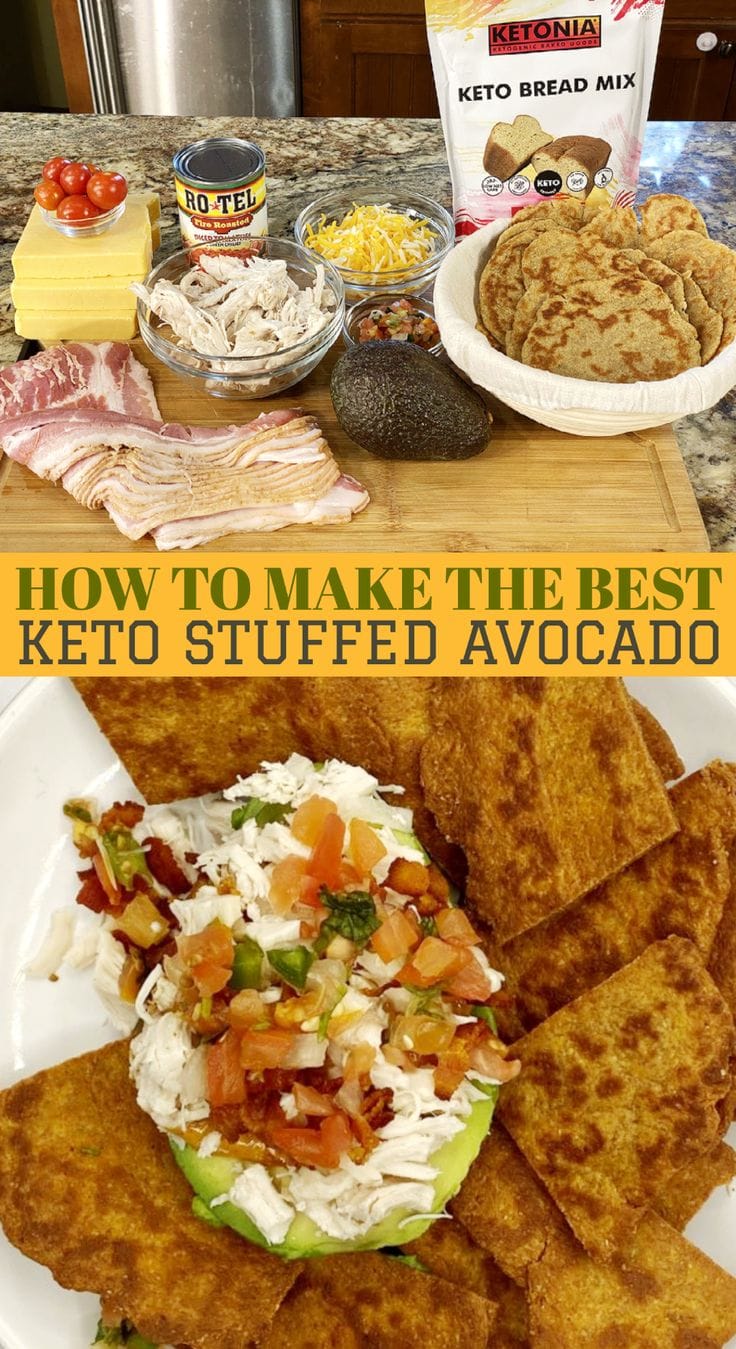 Keto Stuffed Avocado