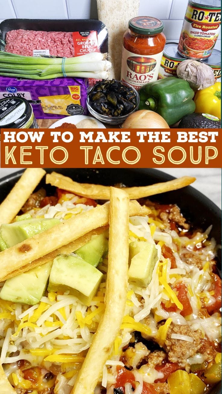 Keto Taco Soup