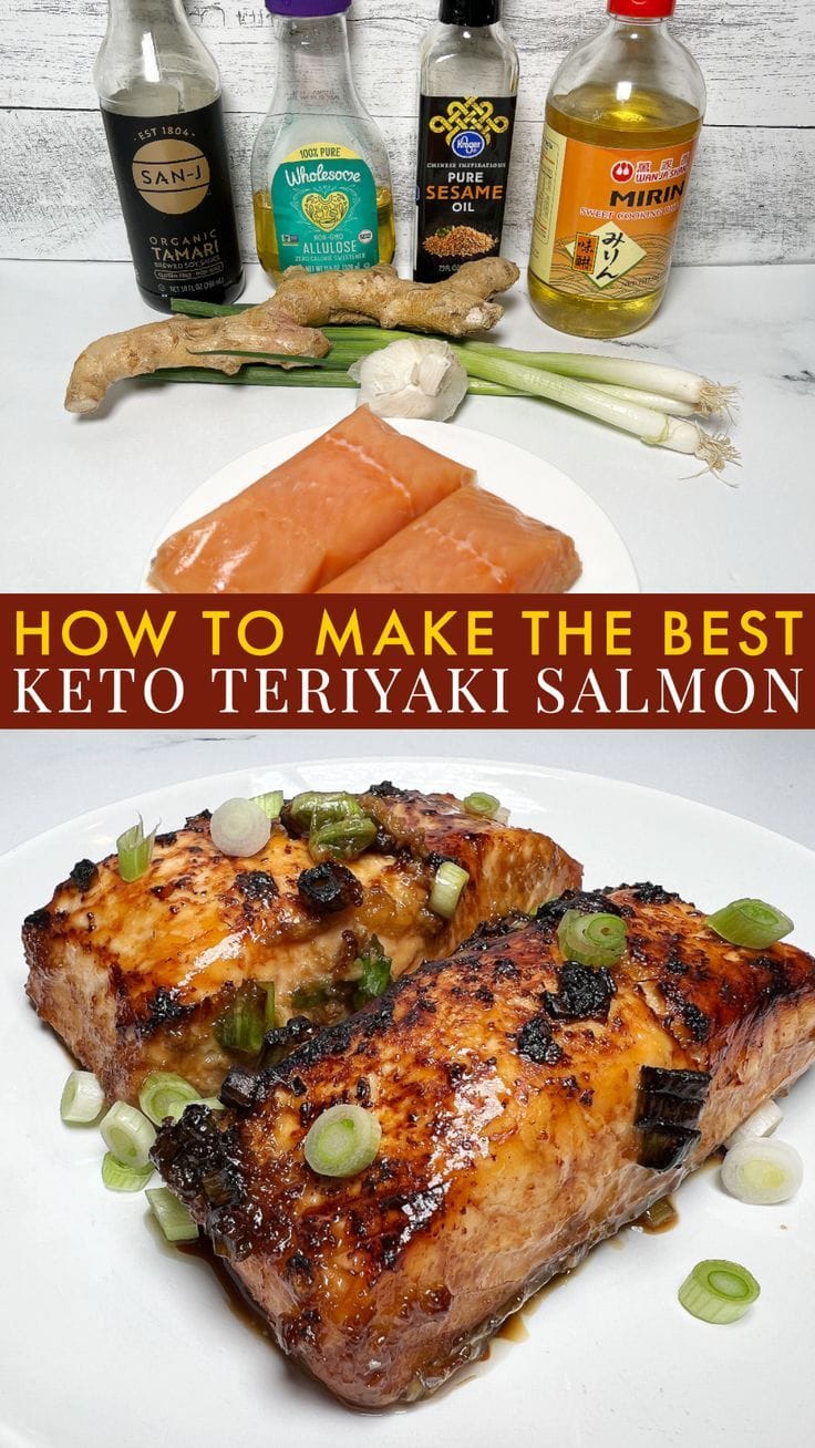 Keto Teriyaki Salmon
