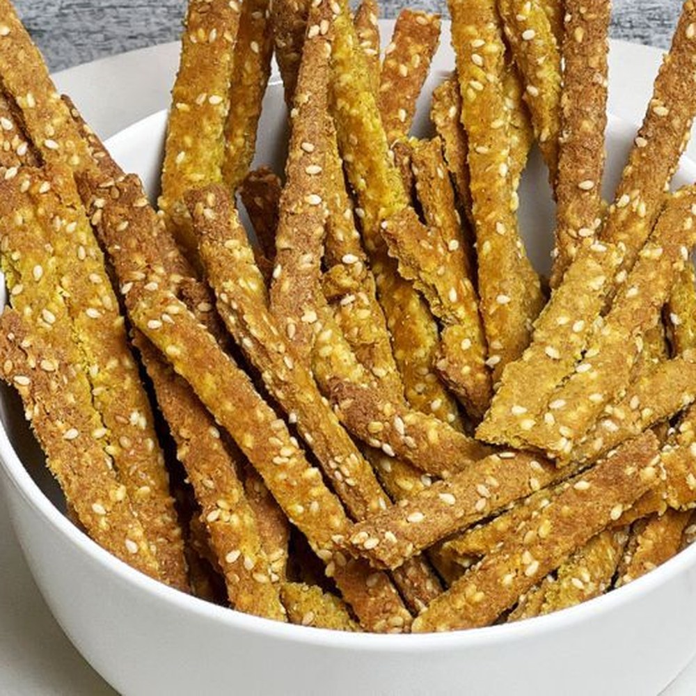 Keto Sesame Sticks