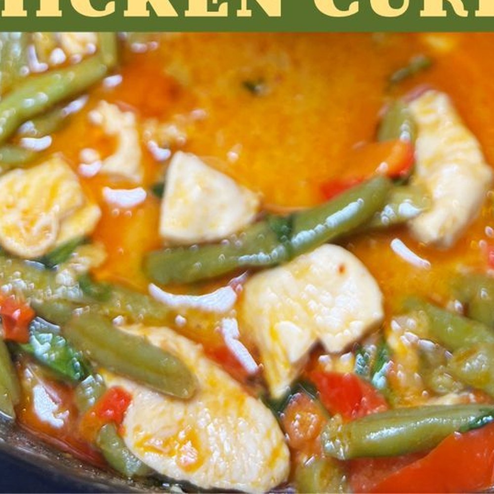 Keto Thai Coconut Chicken Curry